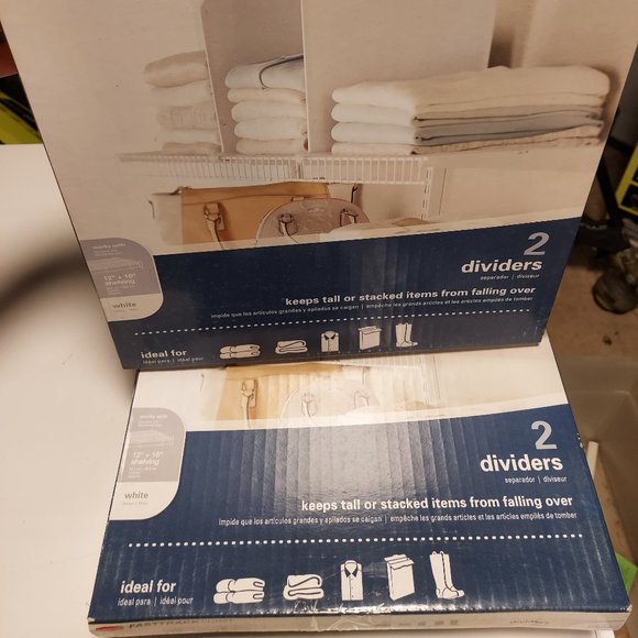 Rubbermaid Fast track Closet Dividers - Picture 4 of 5